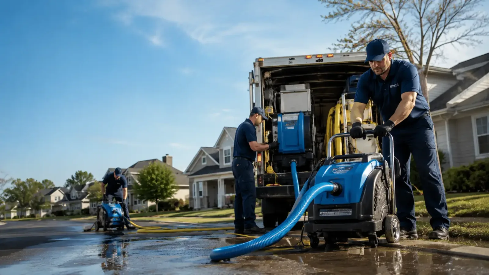 Flood Damage Cleanup in Unionville Center, OH